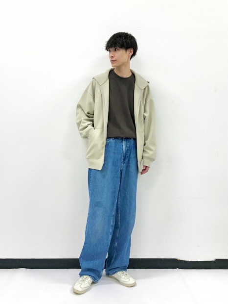 Стильна толстовка UNIQLO з капюшоном 1159827845 (Бежевий XL)