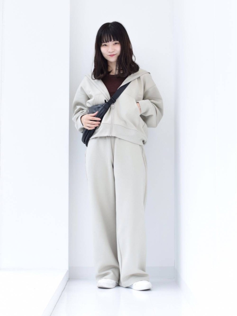 Стильна толстовка UNIQLO з капюшоном 1159827845 (Бежевий XL)