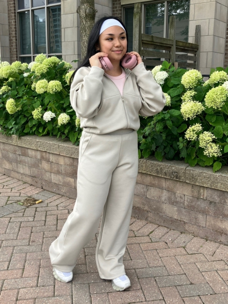 Стильна толстовка UNIQLO з капюшоном 1159827845 (Бежевий XL)
