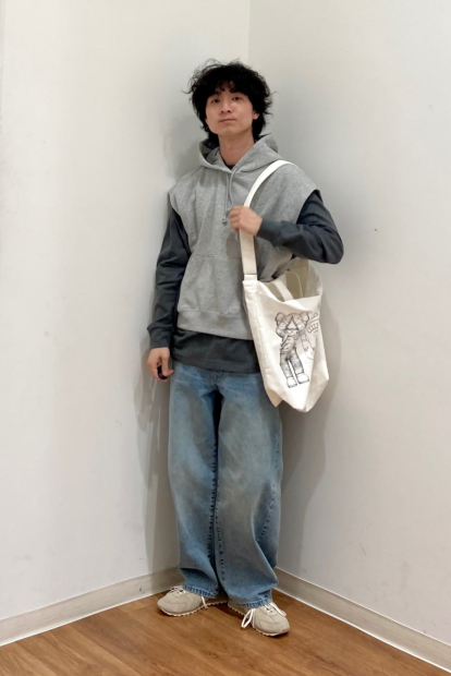Толстовка без рукавов UNIQLO с капюшоном 1159832783 (Серый S)