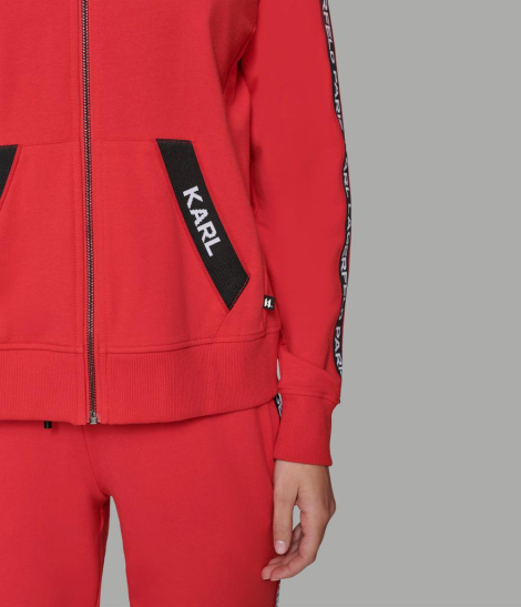 Женская толстовка Karl Lagerfeld Paris 1159835950 (Красный L)