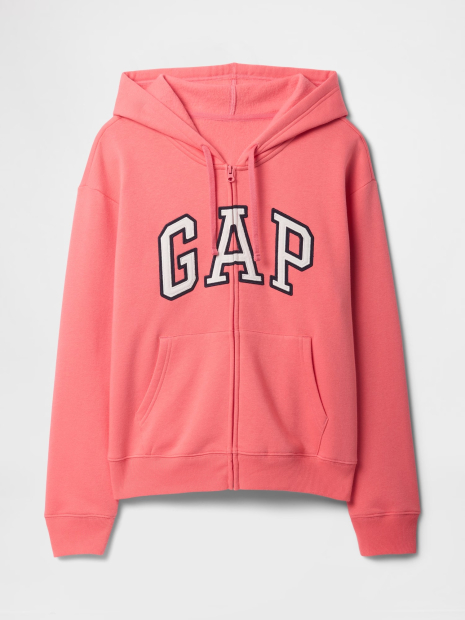 Женская толстовка GAP кофта с капюшоном на молнии 1159836089 (Розовый XS)