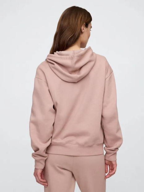 Толстовка жіноча GAP кофта з капюшоном 1159836473 (Рожевий L)