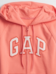 Женская толстовка GAP кофта с капюшоном на молнии 1159766320 (Оранжевый, L)