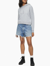 Женское худи Calvin Klein с капюшоном 1159772391 (Серый, XL)