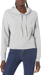 Женское худи Calvin Klein с капюшоном 1159789498 (Серый, XS)