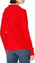 Женское легкое худи Tommy Hilfiger с капюшоном 1159773481 (Красный, XS)