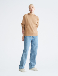 Женское худи Calvin Klein на флисе 1159776508 (Коричневый, M)