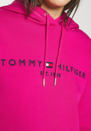 Женское худи Tommy Hilfiger на флисе 1159776698 (Розовый, 20)