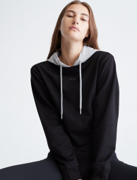 Женское худи Calvin Klein с капюшоном 1159776753 (Черный, S)