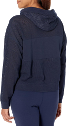 Женское сетчатое худи Tommy Hilfiger с капюшоном 1159779213 (Синий, XL)
