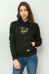 Женское худи Tommy Hilfiger 1159780153 (Черный, M)