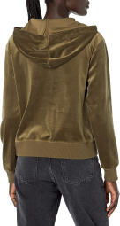 Жіноча плюшева толстовка Calvin Klein з капюшоном оригінал 1159782804 (Зелений, XL)