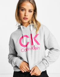 Жіноче худі Calvin Klein толстовка з капюшоном оригінал 1159782483 (Сірий, S)