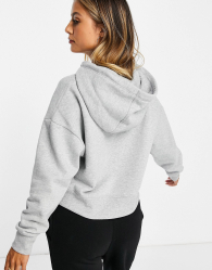 Женское худи Calvin Klein с капюшоном 1159782281 (Серый, XS)