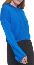 Женское худи-свитер Calvin Klein с капюшоном 1159784849 (Синий, XL)