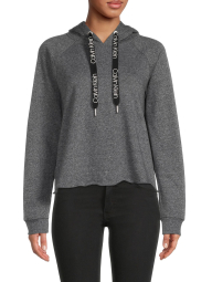 Женское худи Calvin Klein с капюшоном 1159785304 (Серый, L)
