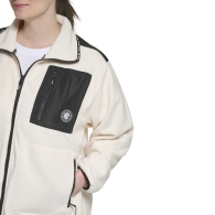 Жіноча куртка DKNY на блискавці 1159808091 (Білий, 1X) 1159808091 (Білий, 1X)