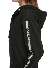 Женская толстовка Calvin Klein с капюшоном на флисе 1159809047 (Черный, XXL)