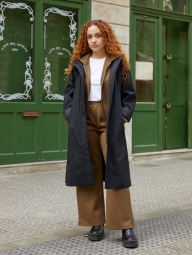 Толстовка флісова на блискавці UNIQLO з капюшоном 1159822042 (Коричневий S)