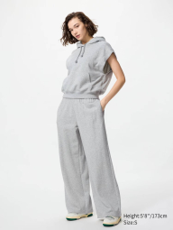 Толстовка без рукавов UNIQLO с капюшоном 1159832783 (Серый S)