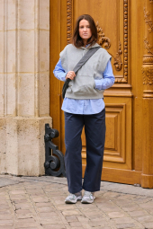 Толстовка без рукавов UNIQLO с капюшоном 1159832783 (Серый S)