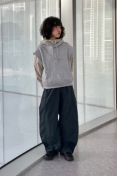 Толстовка без рукавов UNIQLO с капюшоном 1159832783 (Серый S)