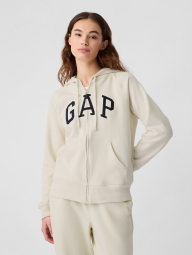 Женская толстовка GAP кофта с капюшоном на молнии 1159835942 (Молочный XXL)