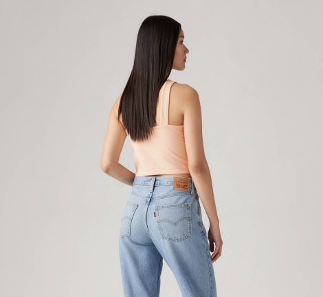 Женский топ Levi's 1159814572 (Оранжевый L)