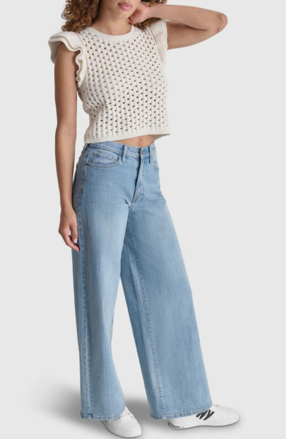 Стильний топ DKNY в'язаний 1159830933 (Білий S)