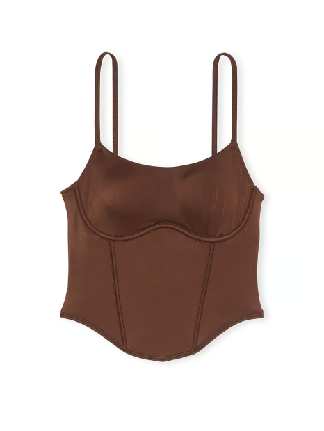 Женский топ Victoria's Secret Pink 1159832161 (Коричневый S)