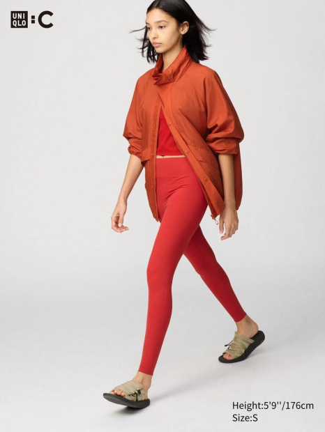 Жіночий топ Active від UNIQLO зі вшитими чашками 1159834145 (Червоний S)