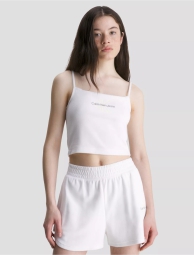 Женский махровый топ Calvin Klein 1159797065 (Белый, XL)