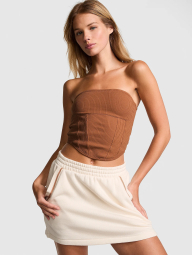 Жіночий топ Victoria's Secret Pink 1159830613 (Коричневий S)