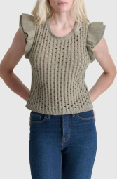 Стильний топ DKNY в'язаний 1159830930 (Зелений S)