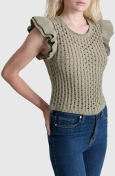 Стильний топ DKNY в'язаний 1159830930 (Зелений S)