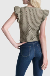 Стильний топ DKNY в'язаний 1159830930 (Зелений S)