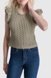 Стильний топ DKNY в'язаний 1159830930 (Зелений S)