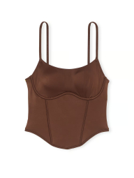 Женский топ Victoria's Secret Pink 1159832161 (Коричневый S)
