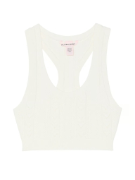 Женский вязаный топ Victoria's Secret 1159833252 (Молочный S)