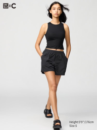 Женский топ Active от UNIQLO со вшитыми чашками 1159833265 (Черный S)
