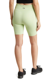Женские спортивные шорты Calvin Klein велосипедки в рубчик 1159788550 (Зеленый, XS)