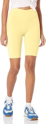 Женские спортивные шорты Guess велосипедки 1159793469 (Желтый, S)
