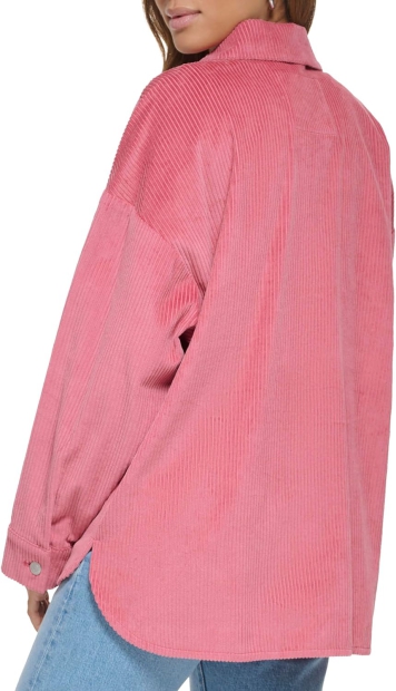 Женская вельветовая рубашка Levi's куртка 1159801652 (Розовый, M)