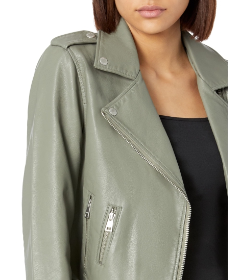 Женская куртка Levi's из искусственной кожи 1159804327 (Зеленый, XS)