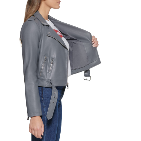 Жіноча куртка Levi's на блискавці 1159831969 (Сірий 1X)