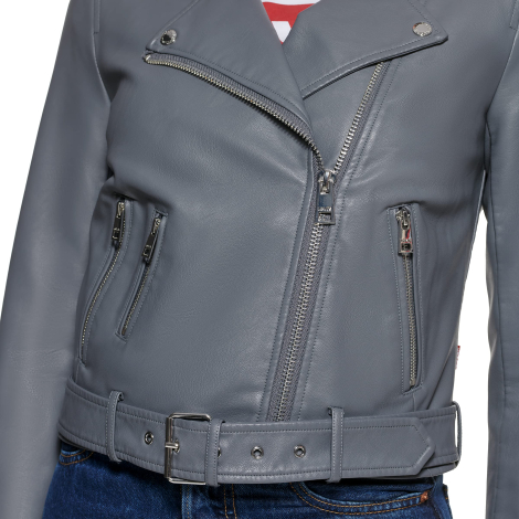 Жіноча куртка Levi's на блискавці 1159831969 (Сірий 1X)