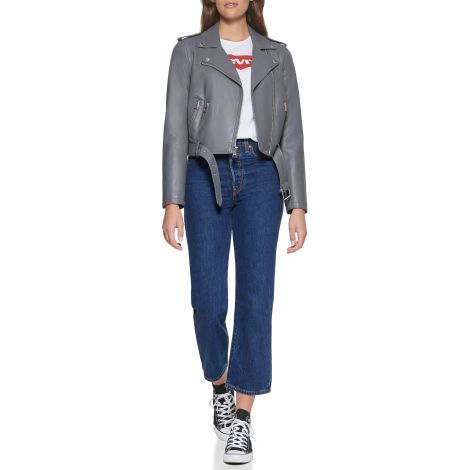 Жіноча куртка Levi's на блискавці 1159831969 (Сірий 1X)