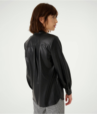 Женская куртка Karl Lagerfeld Paris из экокожи 1159788940 (Черный, S)