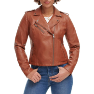 Женская куртка Levi's на молнии 1159834665 (Коричневый 4X)